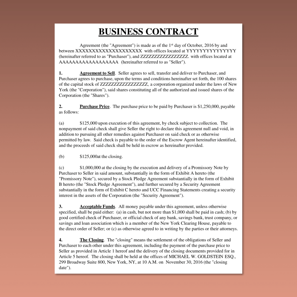 NY Business, Contracts & Commercial Transactions Lawyer